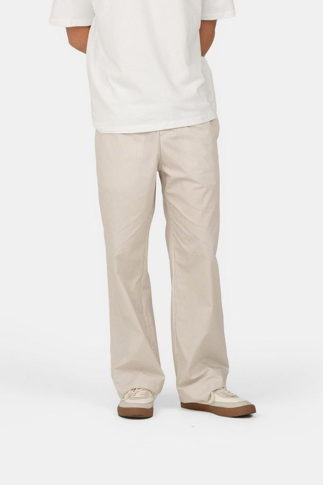 Pyjamas Pants Beige stribet | Skagen-clothing.dk
