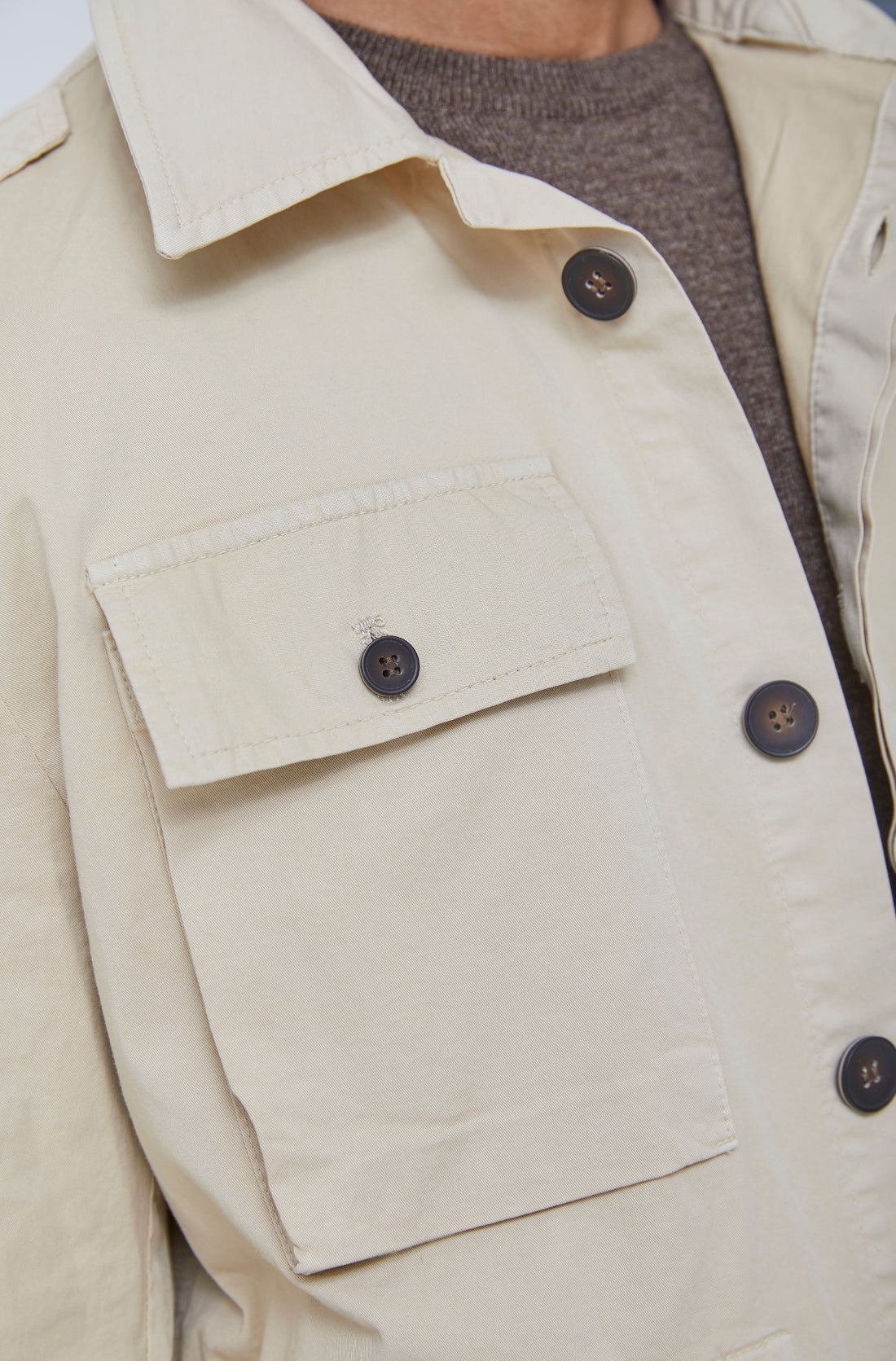 Overshirt / Jakke Beige |  Skagen-clothing.dk
