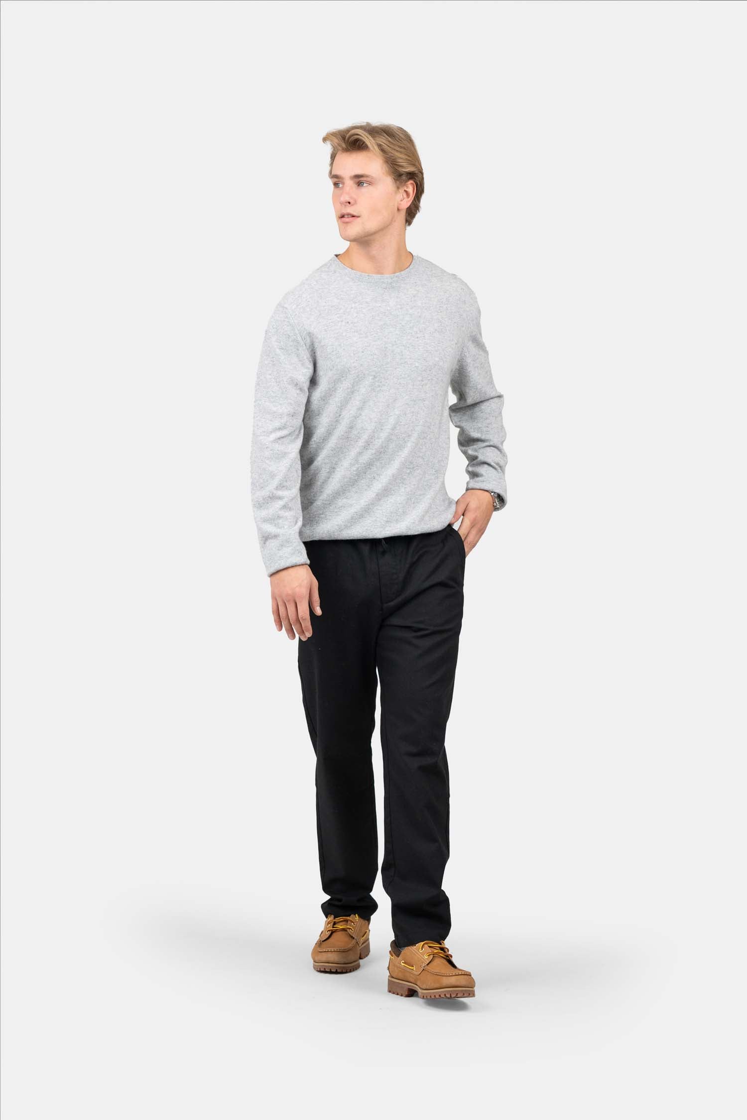 Linnen Broek Winter Edition Zwart