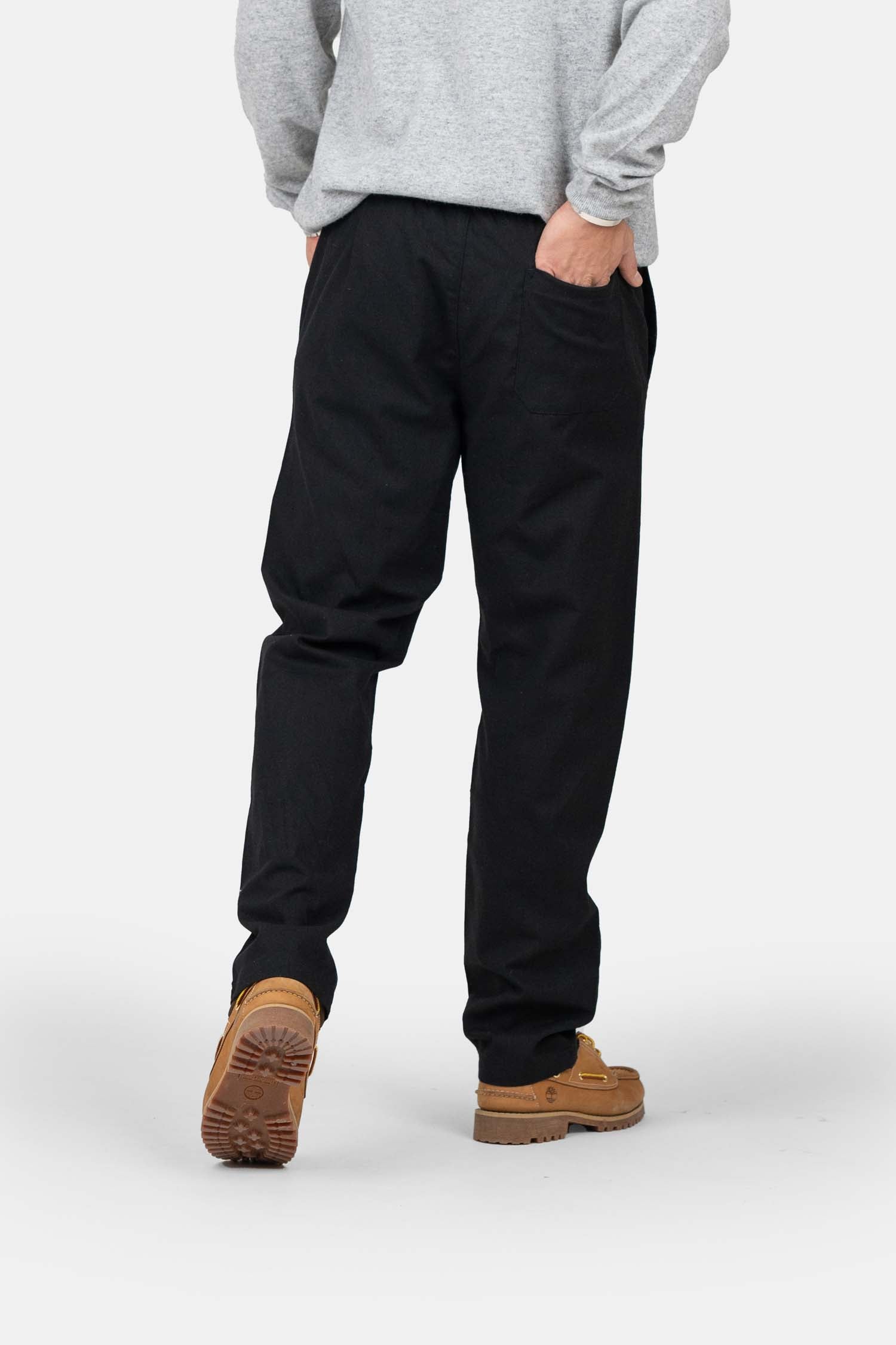 Linnen Broek Winter Edition Zwart