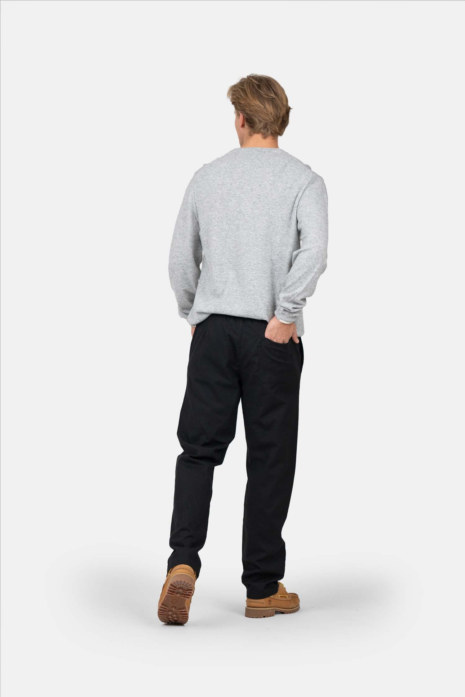 Linnen Broek Winter Edition Zwart