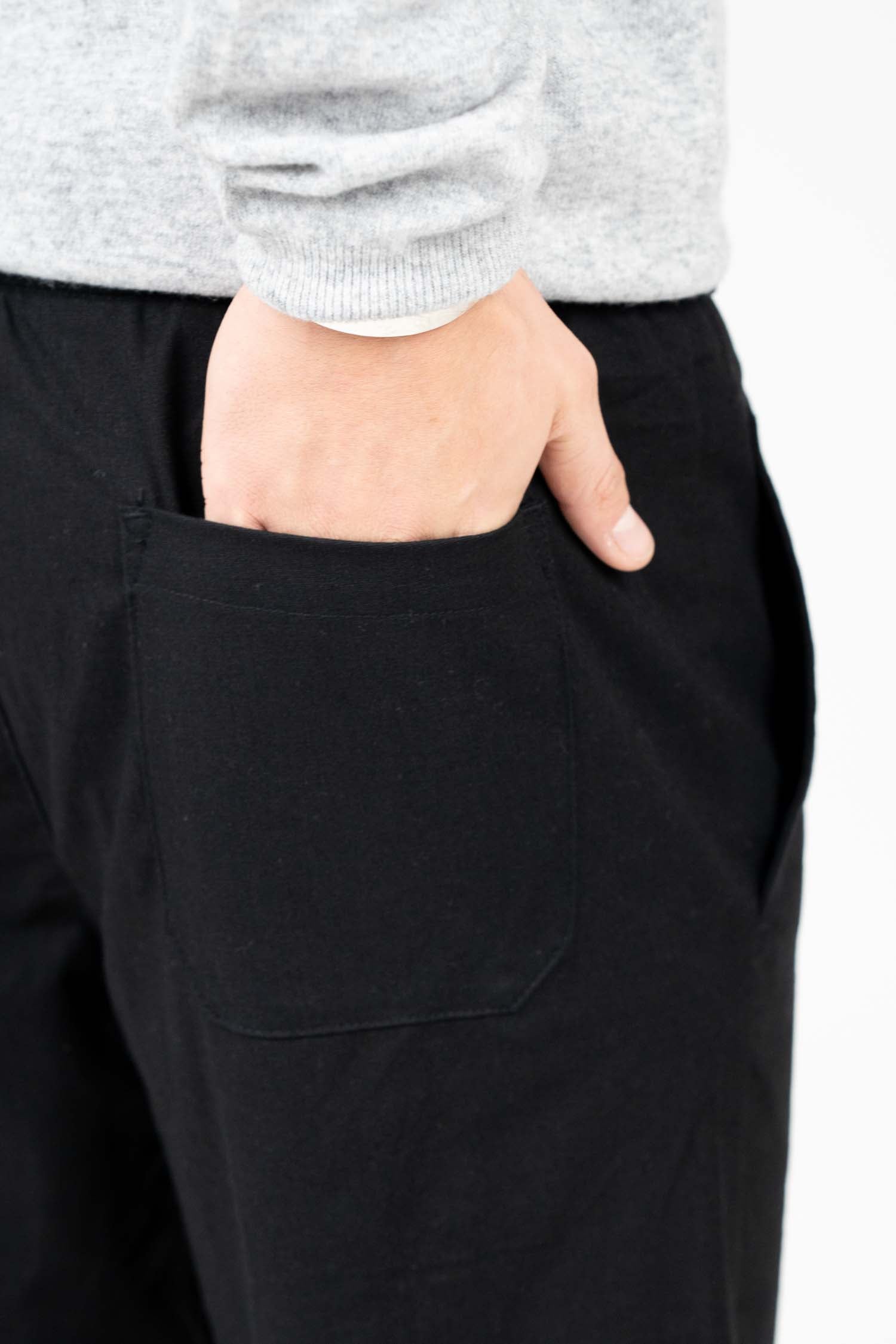 Linnen Broek Winter Edition Zwart