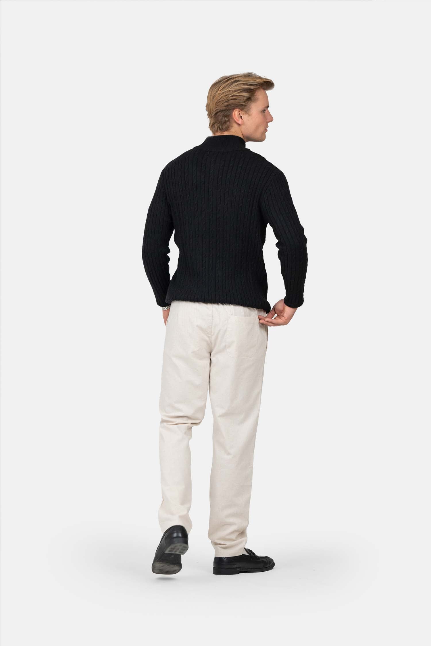 Linnen Broek Winter Edition Beige