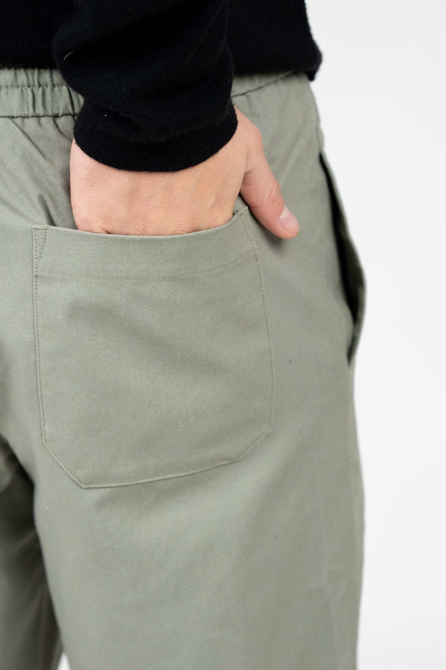 Linnen Broek Winter Edition Army