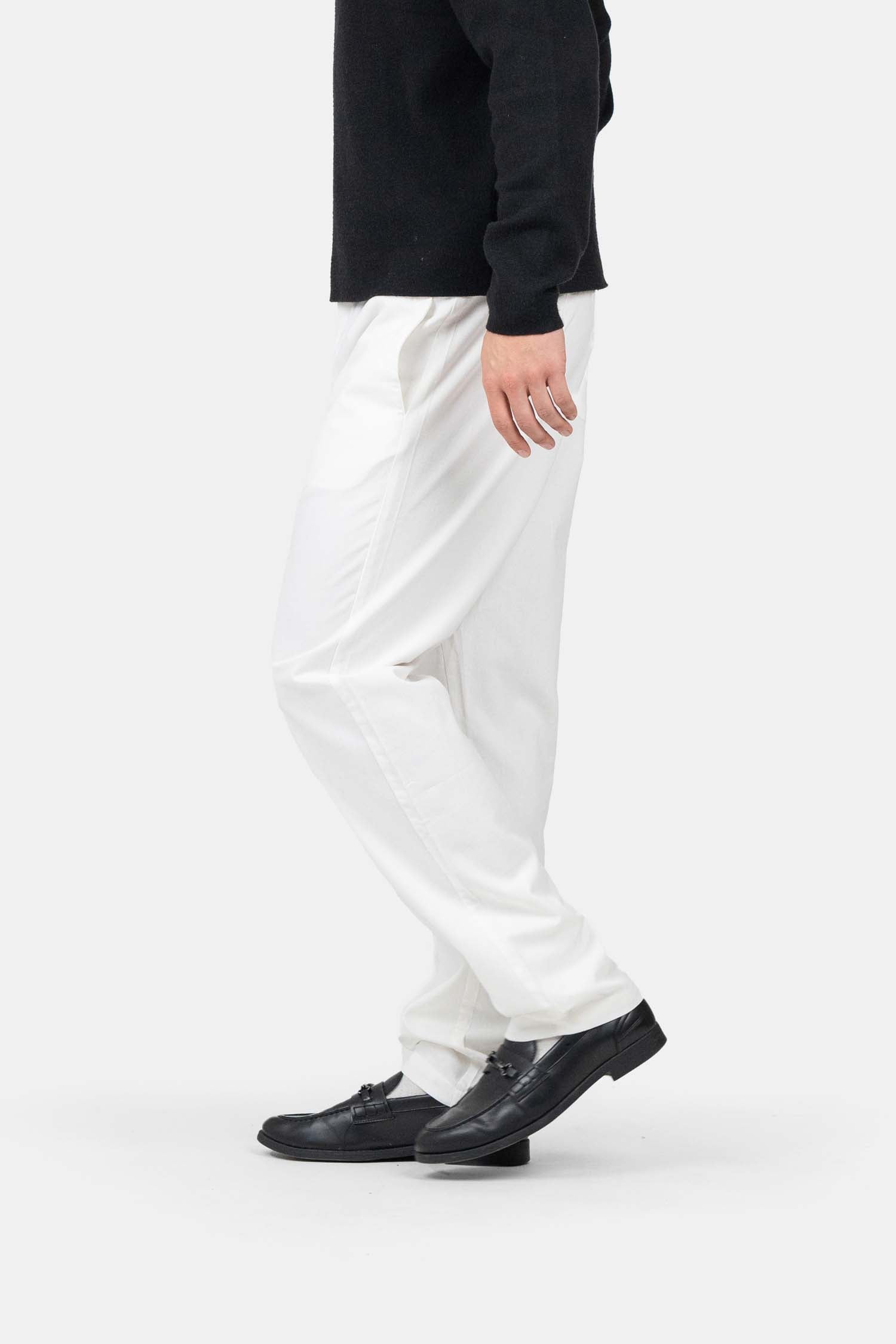 Linnen Broek Winter Edition Wit