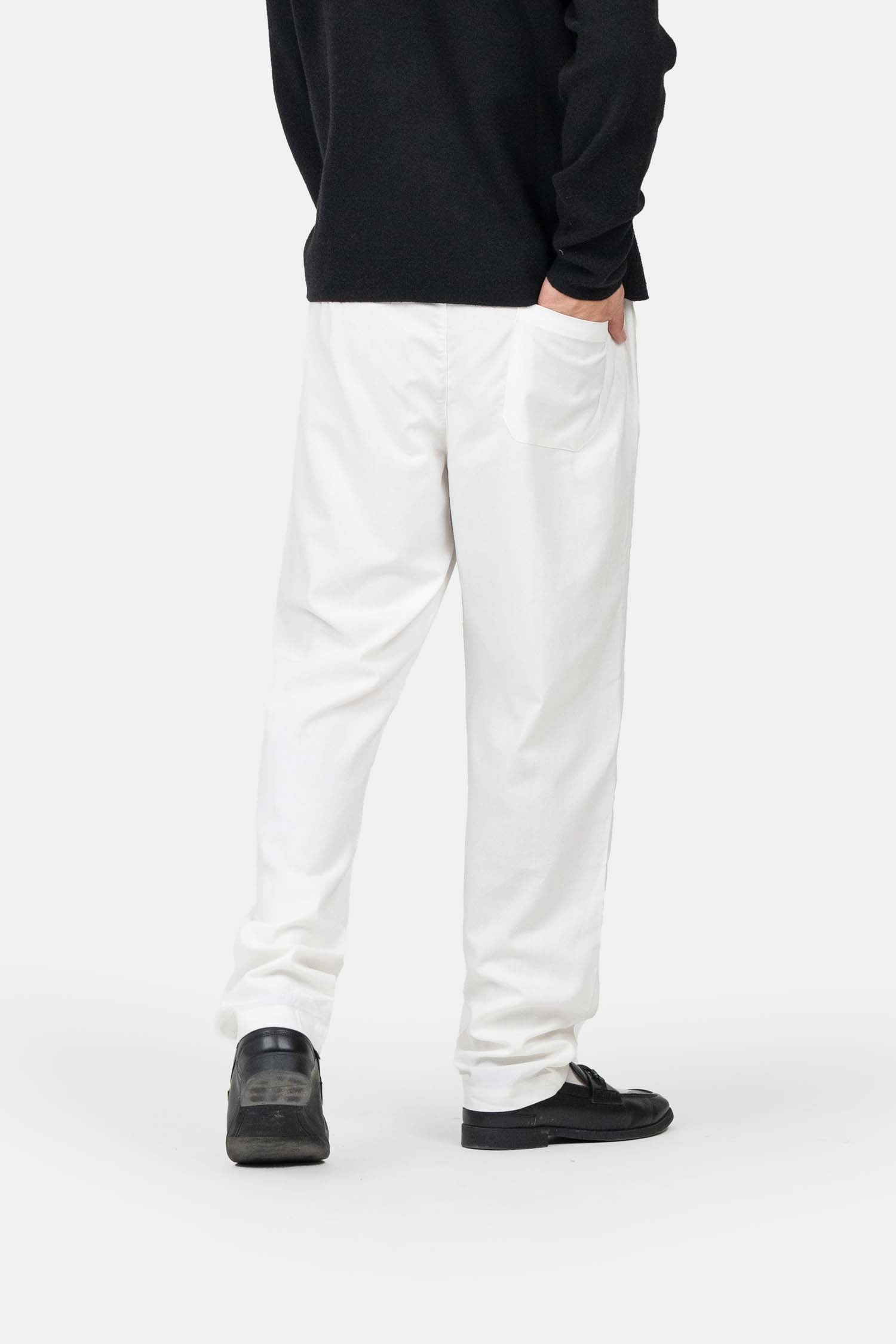 Linnen Broek Winter Edition Wit