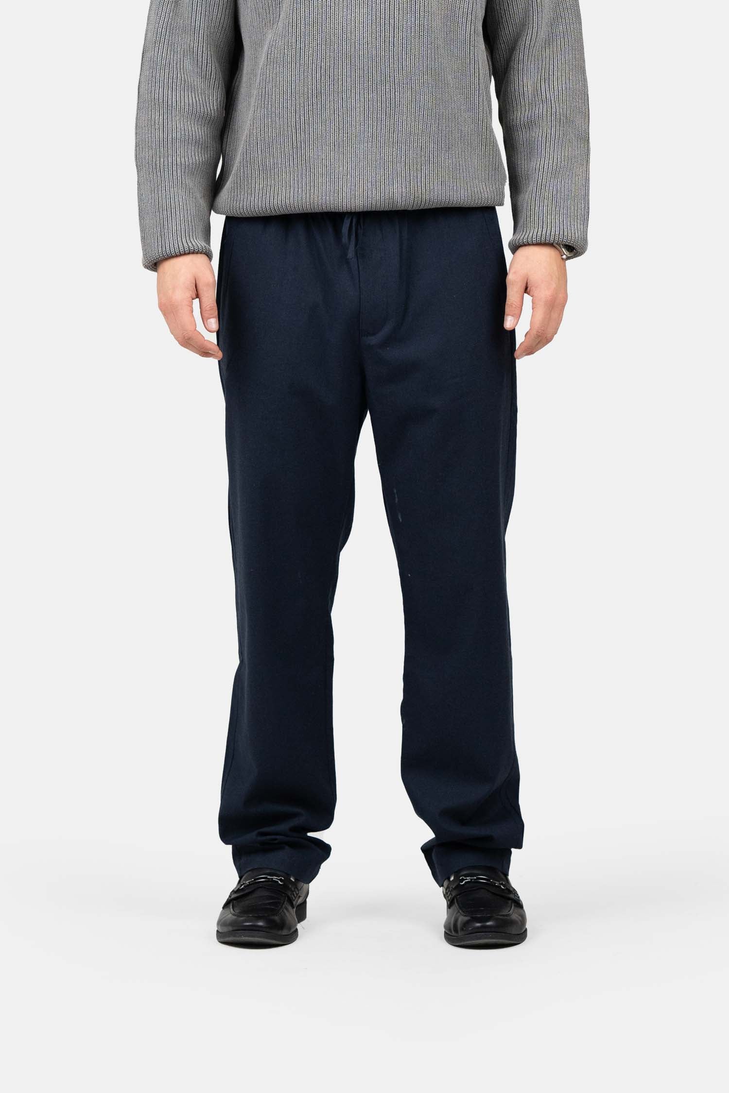 Linnen Broek Winter edition Navy