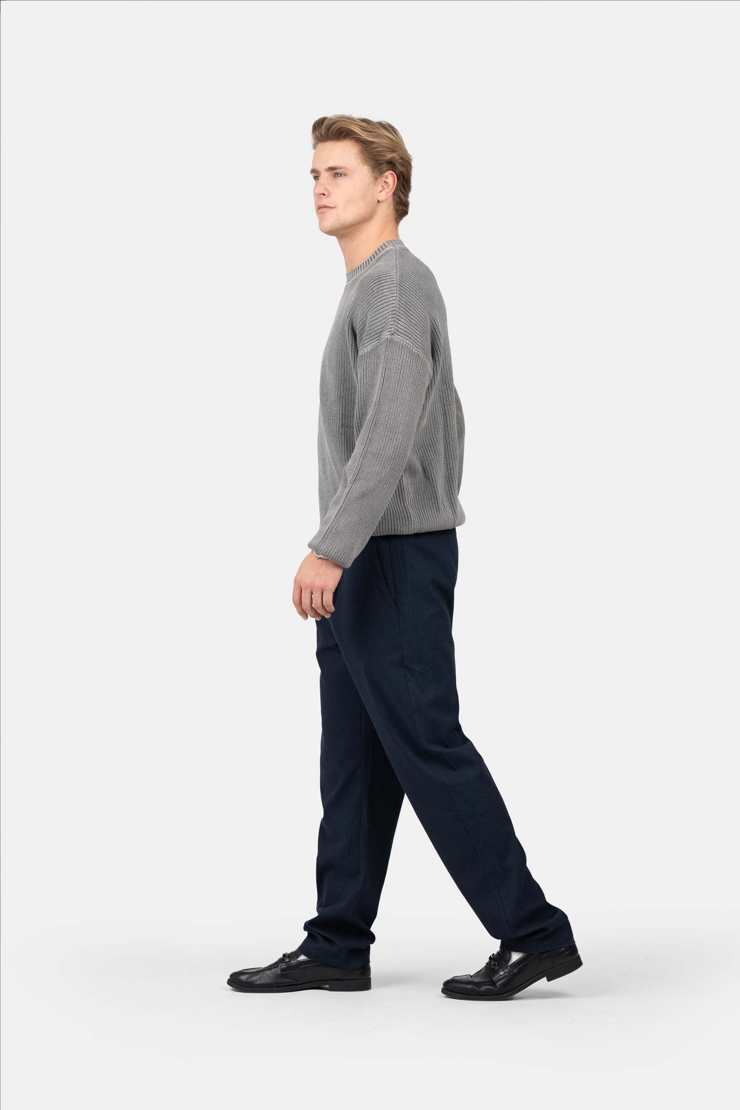 Linnen Broek Winter edition Navy