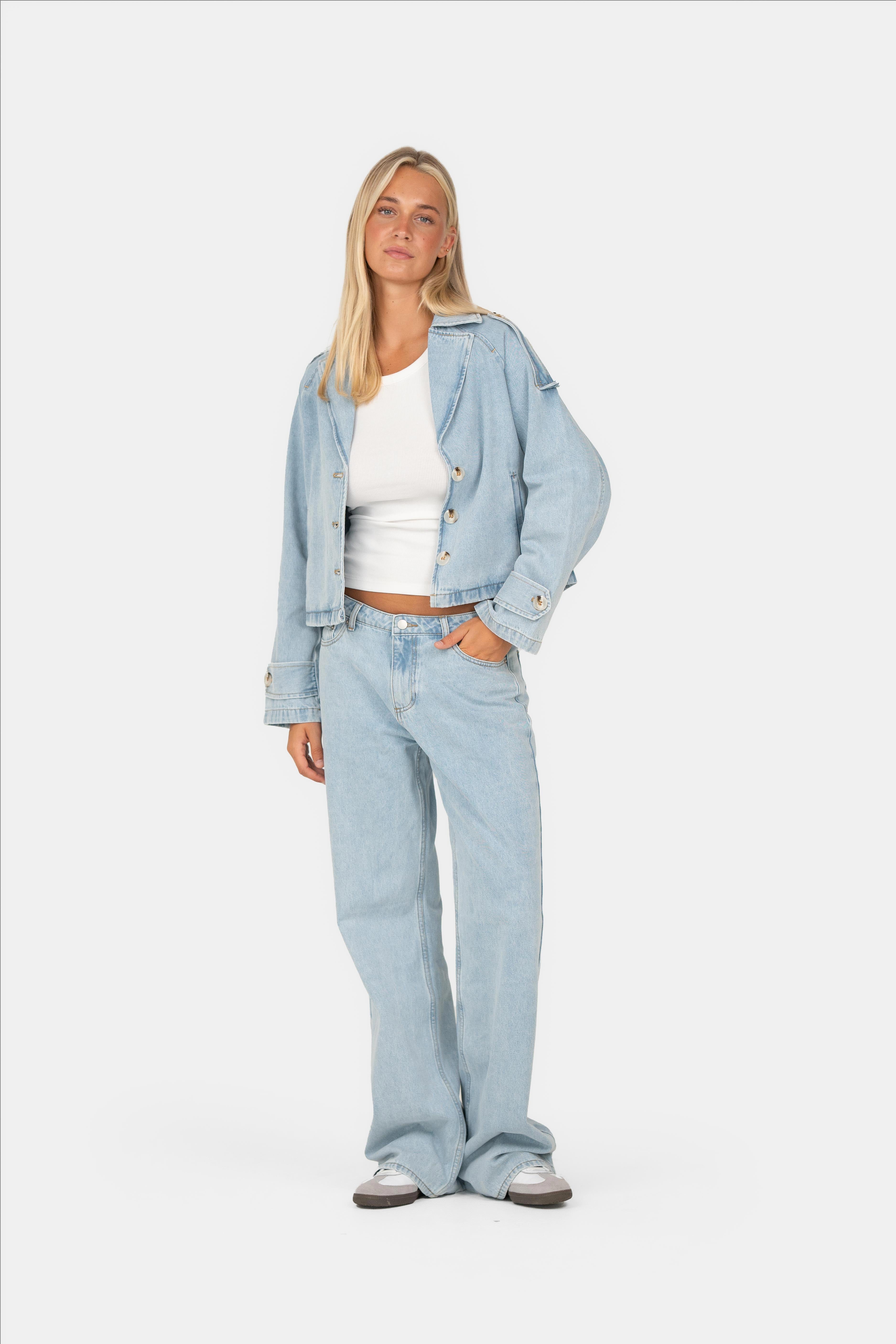 Denim-Jeans Blauw Josefine x SC