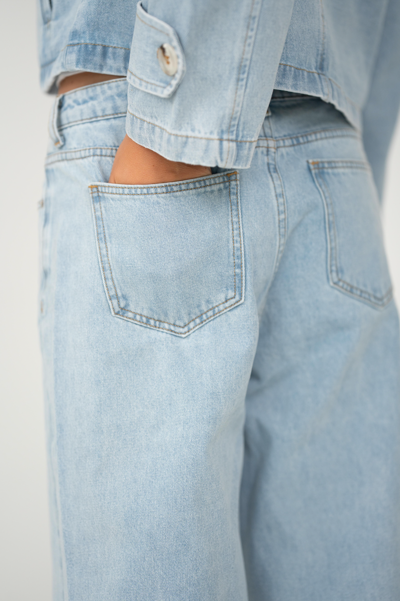 Denim-Jeans Blauw Josefine x SC