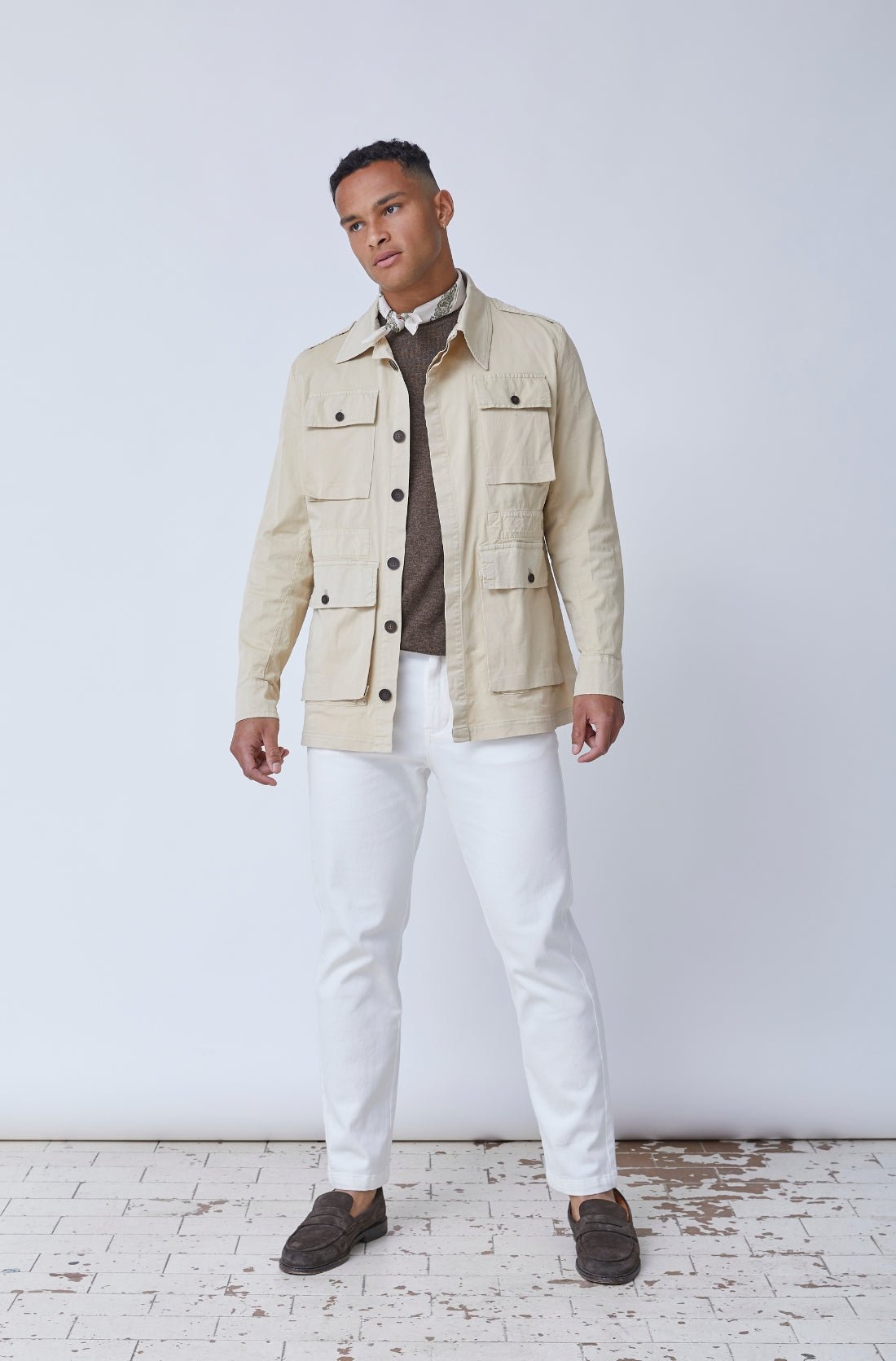 Overshirt / Jakke Beige |  Skagen-clothing.dk