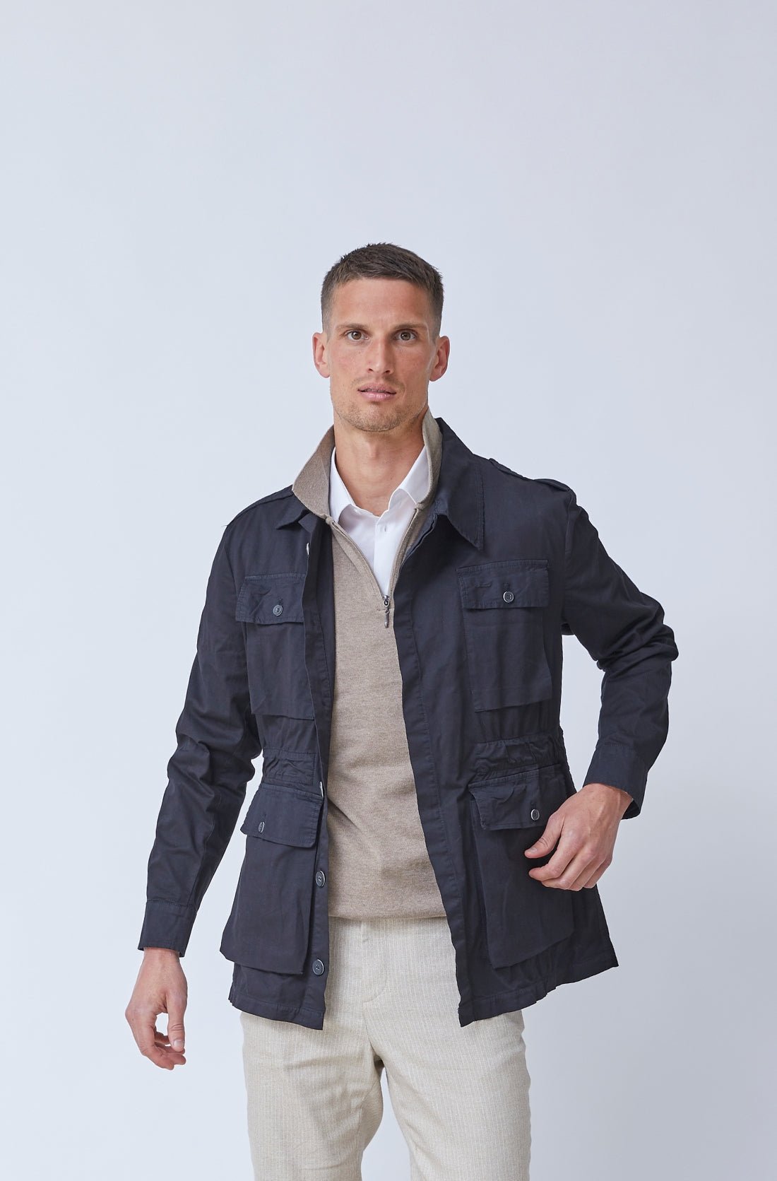 Overshirt / Jakke Sort |  Skagen-clothing.dk