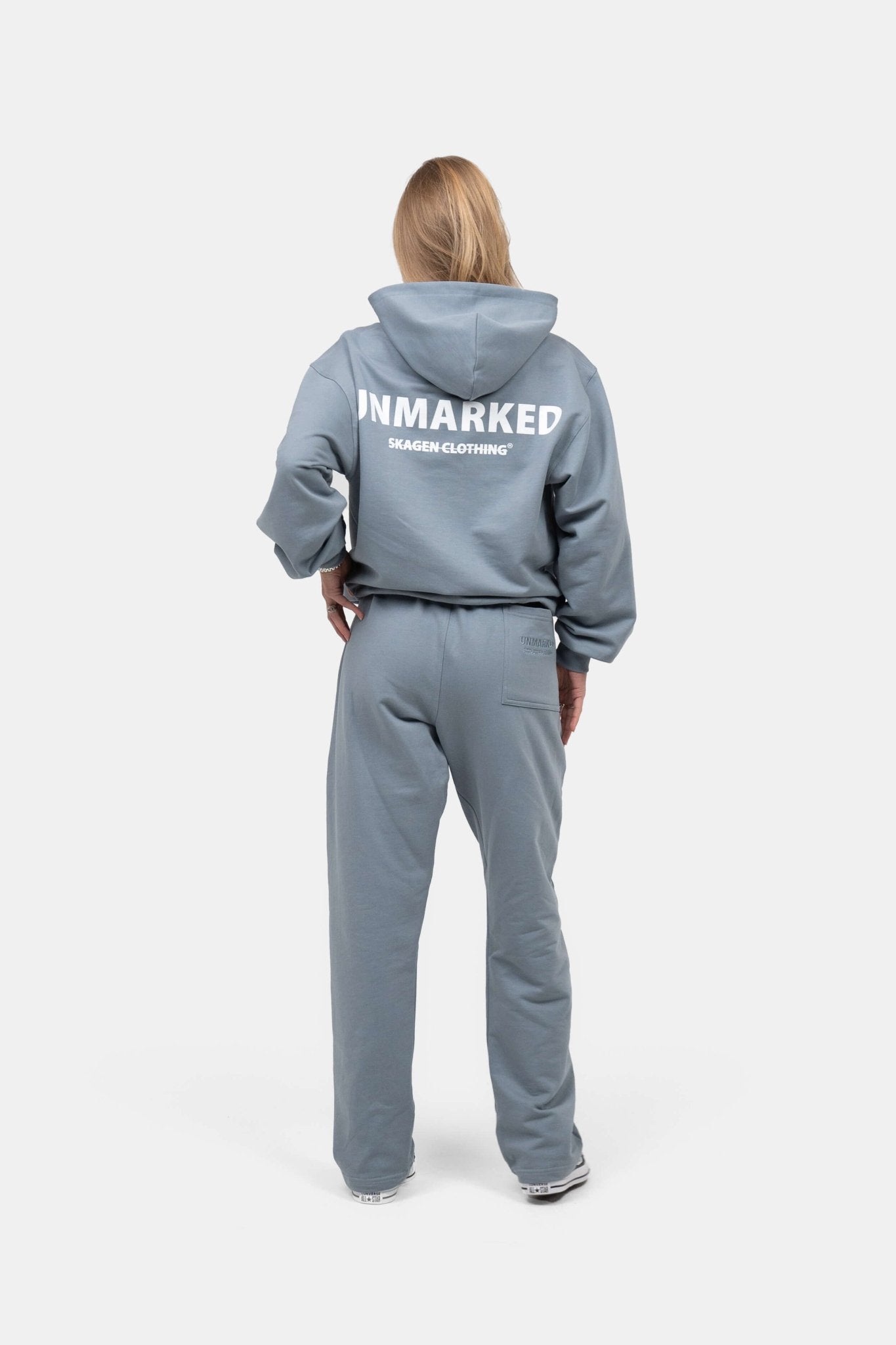 UNMARKED Hoodie Blå |  Skagen-clothing.dk