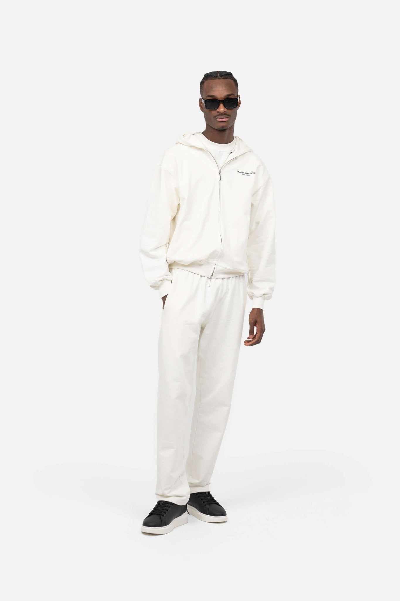 UNMARKED Sweatpants Hvid |  Skagen-clothing.dk